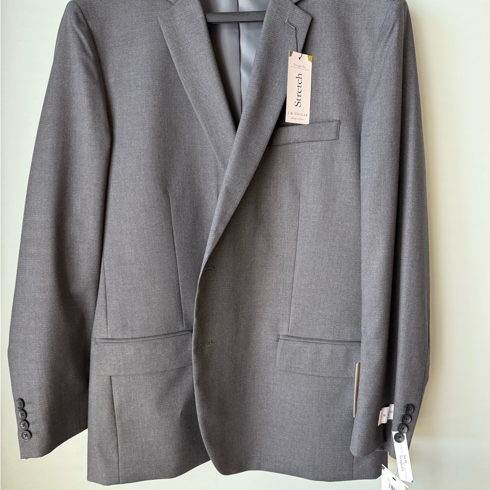 Men's Gray Suit Blazer